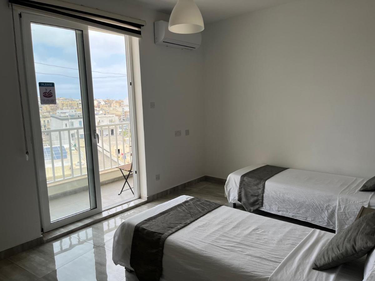 F10 Modern And Bright Apartment In Malta مسيدا المظهر الخارجي الصورة